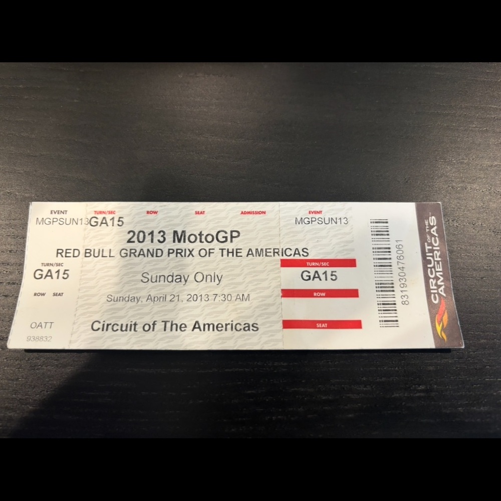 Mark Marquez first Moto GP win at COTA